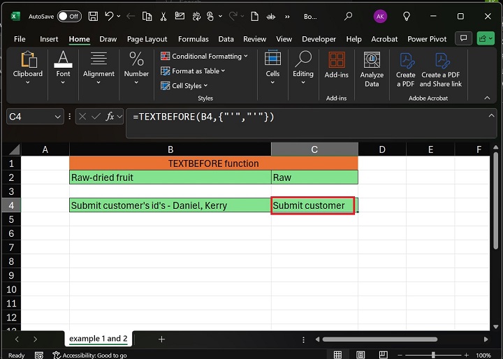 Multiple Delimiters in Text String