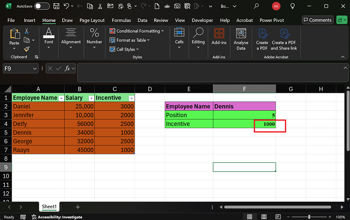 XMATCH Function
