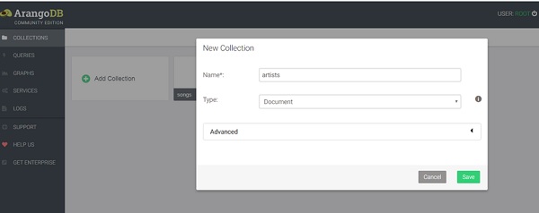 Creating Collection