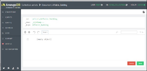 Tree Dropdown menu