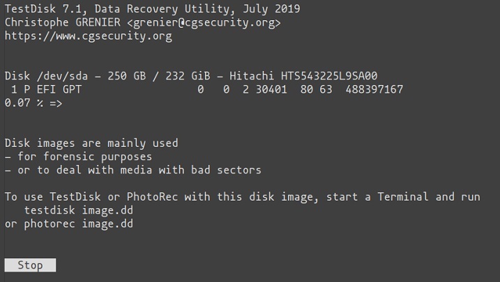 recovery process recovery process