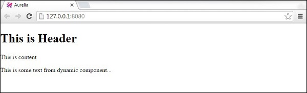Aurelia Custom Elements Example