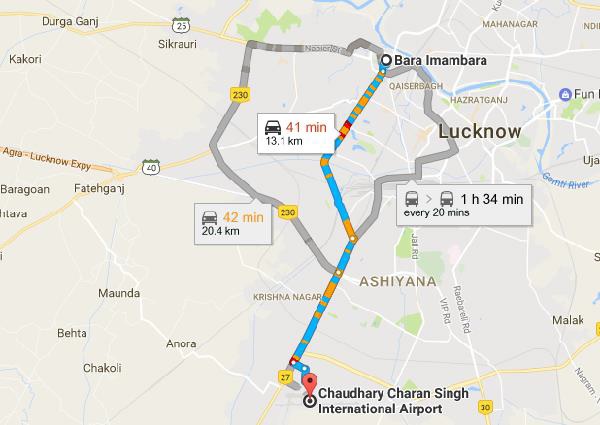 Bara Imambara by Air