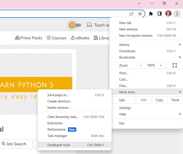 Developer Tools