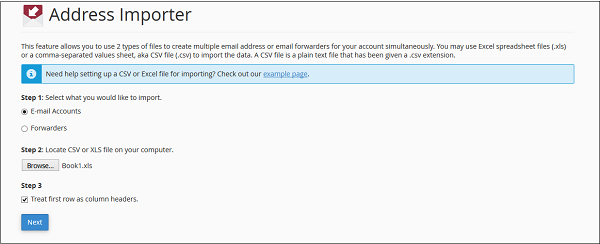Address Importer