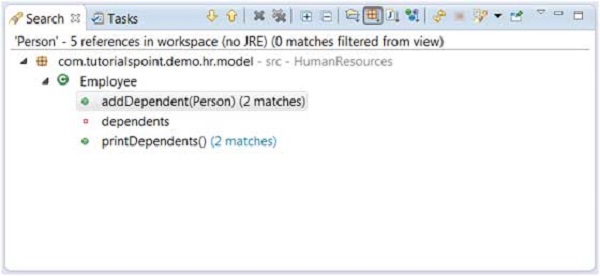 Search View