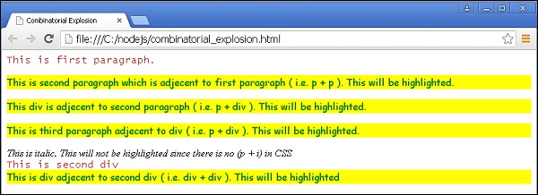 LESS Combinatorial Explosion