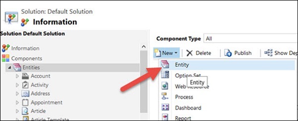 Mscrm Create Entity Step 4