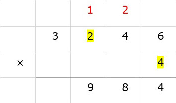 Bring Down 9 to left of 0