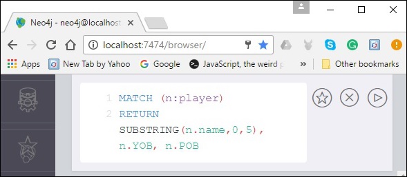 Substring Return