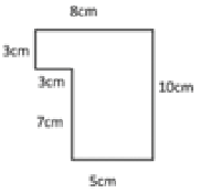 Finding the missing length in a figure Quiz5 Option