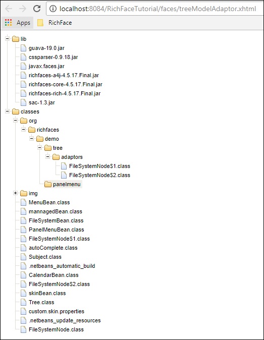 Rich Tree Model Adapter