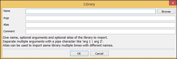 Import database