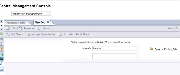 Promotion Management Tool CMC