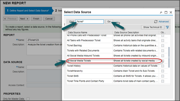 All Social Media Tickets