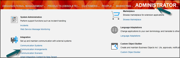 Details in Communication Arrangements