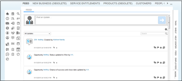 HTML SAP_C4C User Interface