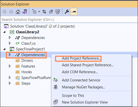 Add Project Reference