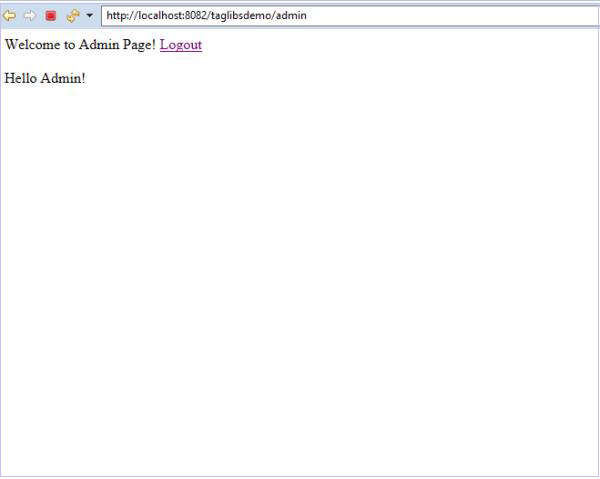Admin Page