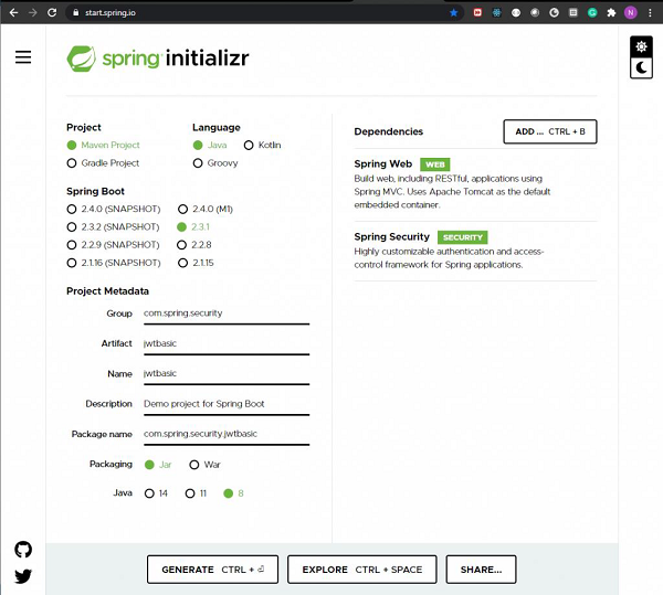 Maven Project Java