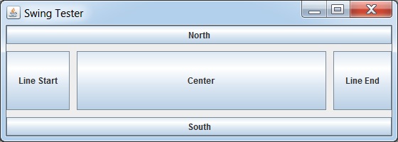 Using BorderLayout