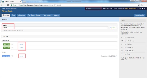 Search Functionality