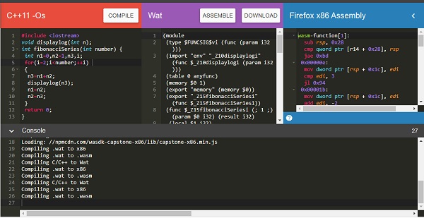 Compile the Code